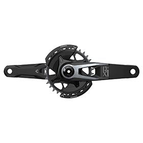 SRAM X0 Eagle T-Type V2, Crankset, Speed: 12, Spindle: 28.99mm, BCD: Direct Mount, 32, DUB, 165mm, Black, Boost