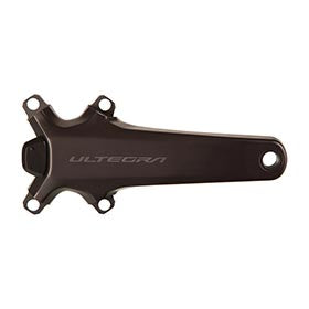 Shimano Ultegra FC-R8100-P, Power Meter Crankset, Speed: 12, Spindle: 24mm, BCD: 110, No Chainring, Hollowtech II, 160mm, Black, Road, IFCR8100PMXXA