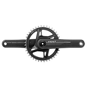 SRAM Red 1x XPLR E1, Crankset, Speed: 12/13, Spindle: 28.99mm, BCD: Direct Mount SRAM 8 Bolt, 42, DUB, 175mm, Black, Road Disc