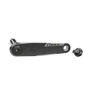 SRAM Force XPLR PM, Left Arm with Power Meter Spindle, Speed: 12/13, Spindle: 28.99mm, DUB, 165mm, Black, Road