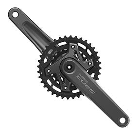 Shimano CUES FC-U6000-2B, Crankset, Speed: 9/10/11, Spindle: 24mm, BCD: 96, 22/36, Hollowtech II, 170mm, Black, Boost, EFCU60002BCX62