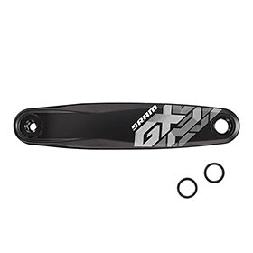 SRAM Left Crank Arm for GX Eagle GXP, 175mm, Black, 11.6118.055.020