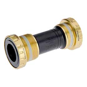 Shimano ISMBB80D, SM-BB80, Hollowtech II, BB Shell: 83mm, Axle: 24mm, Steel, Gold