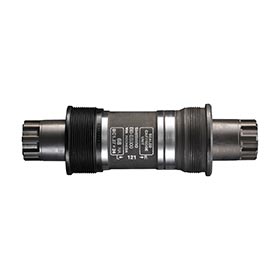 Shimano EBBES300B21, BB-ES300, Octalink, BB Shell: 68mm, Axle: 121mm, Steel, Silver