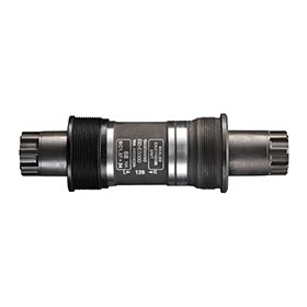 Shimano EBBES300B26, BB-ES300, Octalink, BB Shell: 68mm, Axle: 126mm, Steel, Silver