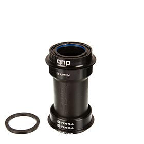 SRAM DUB PF30 Road 73mm, Press Fit BB, PF30, Spindle: 28.99mm, Width: 73mm, Diameter: 46mm
