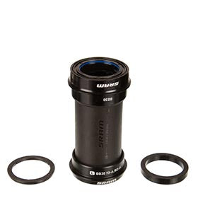 SRAM DUB BB30 Road Wide 73mm, Press Fit BB, BB30, Spindle: 28.99mm, Width: 73mm, Diameter: 42mm