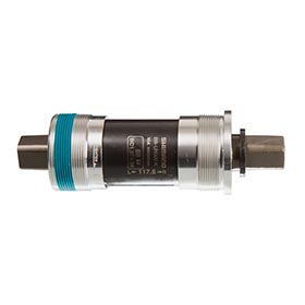 Shimano BB-UN300-K, Square Taper BB, British, 68mm, : 117.5mm, Silver