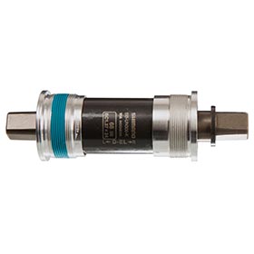 Shimano BB-UN300-K D-EL, Square Taper BB, British, 68mm, : 127.5mm, Silver