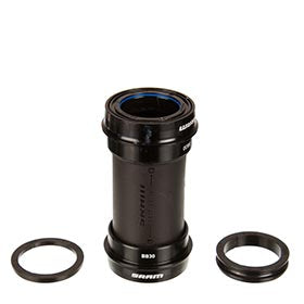 SRAM DUB BB30 73mm (55mm Chainline), Press Fit BB, BB30, Spindle: 28.99mm, Width: 73mm, Diameter: 42mm