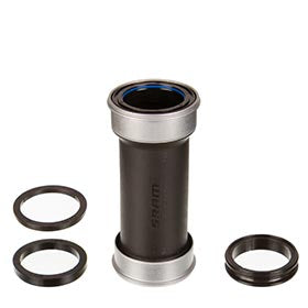 SRAM DUB PF92 89/92mm (55mm Chainline), Press Fit BB, BB92, Spindle: 28.99mm, Width: 92mm, Diameter: 41mm