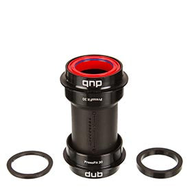 SRAM DUB PF30 68 Wide Ceramic, Press Fit BB, PF30, Spindle: 28.99mm, Width: 68mm, Diameter: 46mm