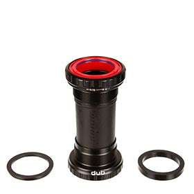 SRAM DUB BSA 68mm Road Wide Ceramic, Threaded Cups, British, 68mm, 28.99mm