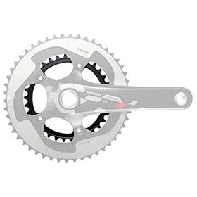 SRAM 34D, 11sp, BCD: 110mm, 5 Bolts, Red X-Glide, Inner Chainring, For 34/50, Aluminum, Black, 11.6218.010.008