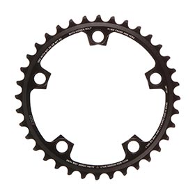 SRAM 36T, 11sp, BCD: 110mm, 5 Bolts, Red X-Glide, Inner Chainring, For 36/46 or 36/52, Aluminum, Black, 11.6218.010.009