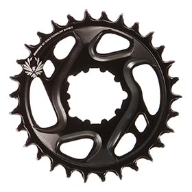 SRAM 12SP X-Sync 2, 30T Chainring, 12sp, BCD: Direct Mount, 6mm offset, Aluminum, Black
