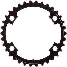 Shimano Tiagra FC-4700, Chainring, Teeth: 34, Speed: 10, BCD: 110, Bolts: 4, Inner, Aluminum, Grey, Y1RC34000