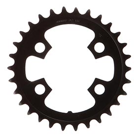 Shimano Tiagra FC-4703, Chainring, Teeth: 30, Speed: 10, BCD: 74, Bolts: 4, Inner, Steel, Grey, Y1RD30000