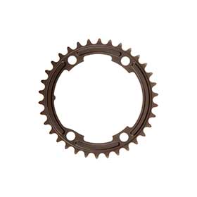 Shimano 105 FC-R7000, Chainring, Teeth: 34, Speed: 11, BCD: 110, Bolts: 4, Inner, Aluminum, Black, Y1WV34000