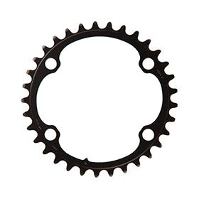 SRAM Force AXS 2x, Chainring, Teeth: 33, Speed: 12, BCD: 107, Bolts: 4, Inner, Aluminum, Black