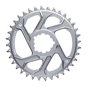 SRAM X-SYNC 2 X01 Eagle Polar Grey, Chainring, Teeth: 34, Speed: 12, BCD: Direct Mount, Single, Alloy, Offset 3mm, Grey