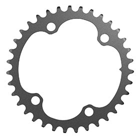 SRAM Rival D1 2x 107mm, Chainring, Teeth: 35, Speed: 12, BCD: 107mm, Bolts: 4, Aluminum, Black