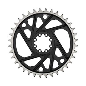SRAM Eagle T-Type DM XX 3mm Offset, Chainring, Teeth: 34, Speed: 12, BCD: Direct Mount, Aluminum, Black