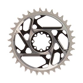 SRAM Eagle T-Type DM XX SL 3mm Offset, Chainring, Teeth: 34, Speed: 12, BCD: Direct Mount, Aluminum, Black