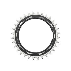 SRAM Eagle T-Type Thread Mount 0mm Offset, Chainring, Teeth: 32, Speed: 12, BCD: Thread Mount, Aluminum, Black