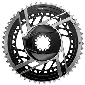 SRAM Red E1 2x, Chainring, Teeth: 46/33, Speed: 12, BCD: Direct Mount SRAM 8 Bolt