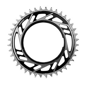 SRAM Road Thread Mount E1, Chainring, Teeth: 40, Speed: 12/13, BCD: Thread Mount, Aluminum