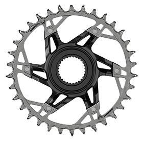 SRAM Bosch DU38 XX T-Type, Chainring, Teeth: 36, Speed: 12, BCD: Direct Mount Bosch DU38, Steel, Black
