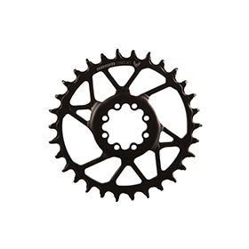 SRAM S1000 Steel 8 Bolt, Chainring, Teeth: 30, Speed: 12, BCD: Direct Mount, Bolts: 8, Steel, Black