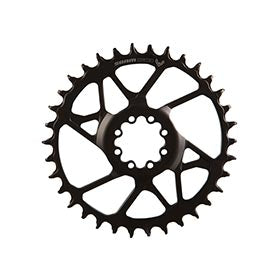 SRAM S1000 Steel 8 Bolt, Chainring, Teeth: 34, Speed: 12, BCD: Direct Mount, Bolts: 8, Steel, Black