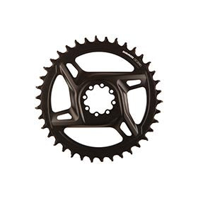 SRAM Rival E1 1x Direct Mount, Chainring, Teeth: 38, Speed: 12/13, BCD: Direct Mount SRAM 8 Bolt, Black