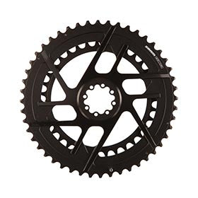 SRAM Rival E1 2x Direct Mount, Chainring, Teeth: 48/35, Speed: 12, BCD: Direct Mount SRAM 8 Bolt, Black