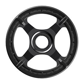 Shimano CR-ET600, Chainring, Teeth: 44, Speed: 9-11, Direct Mount, Steel, Black, ECRET600B4X