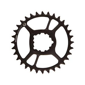 SRAM X-SYNC Eagle Steel 3mm F1, Chainring, Teeth: 32, Speed: 12, BCD: Direct Mount SRAM 3 Bolt, Bolts: 3, Steel, Black