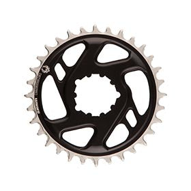 SRAM X-SYNC Eagle Aluminum 3mm F1, Chainring, Teeth: 32, Speed: 12, BCD: Direct Mount SRAM 3 Bolt, Bolts: 3, Aluminum, Black