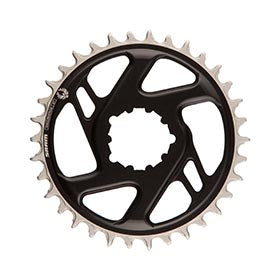 SRAM X-SYNC Eagle Aluminum 3mm F1, Chainring, Teeth: 34, Speed: 12, BCD: Direct Mount SRAM 3 Bolt, Bolts: 3, Aluminum, Black