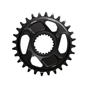 Shimano XT SM-CRM86, Chainring, Teeth: 28, Speed: 12, Front, Aluminum, Black, ISMCRM86Z8