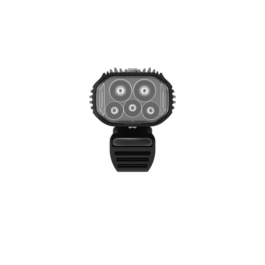 Lezyne, Mega Drive 2400+ Loaded, Light, Front, Black