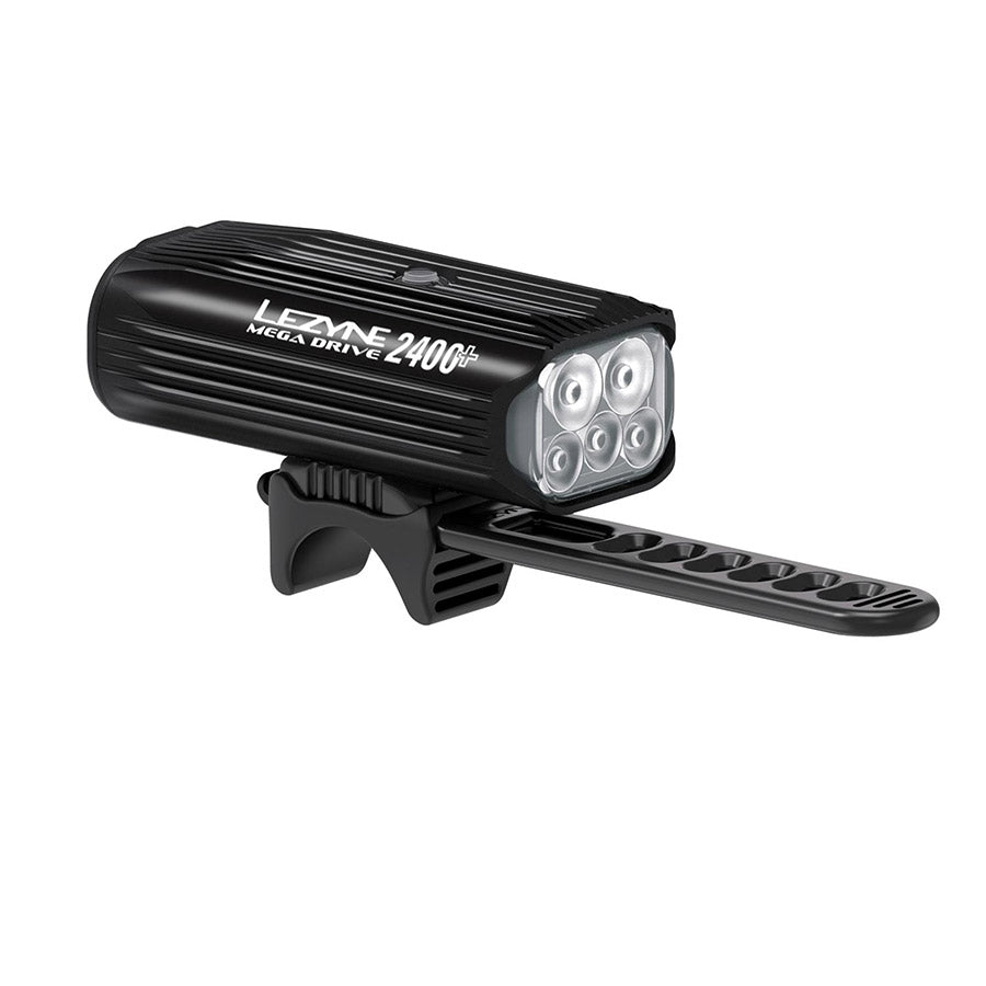 Lezyne, Mega Drive 2400+ Loaded, Light, Front, Black