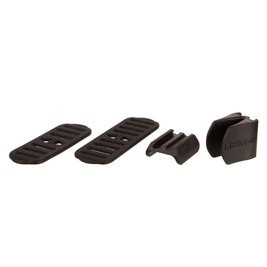 Lezyne, ADAPTER KITS, 1 aero post adapter, 1 round post adapter, 2 straps