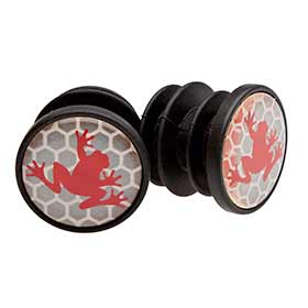 SRAM Leap Frog End Plugs, Bar End Plugs, 2pcs